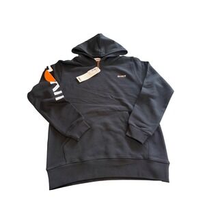 448. Rokit Core Hoodie Men's Black Size Medium Pullover Streetwear Sweatshirt
